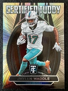 2024 Totally Certified - Jaylen Waddle #15 - Certified Tuddy - Miami Dolphins 🐬 - Bild 1 von 3