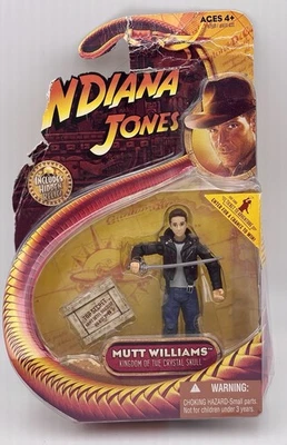 Figura de acción Indiana Jones Mutt Williams (Shia Lebouf) - Reliquia oculta Foto 1 de 4