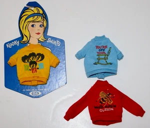 Tammy Puppe Vintage KOOKY SHIRTS 3er Set IDEAL Beatles - Bild 1 von 5