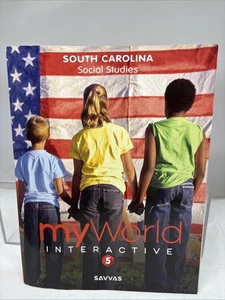 My World Interactive South Carolina Social Studies Grade 5 Homeschool NO WRTG IN - Picture 1 of 16