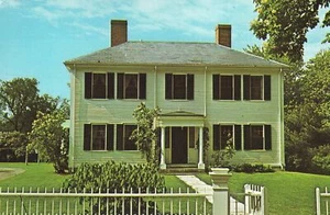 Postal de Emerson House Concord Massachusetts sin publicar - Imagen 1 de 2