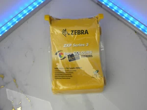 NEW Zebra True Colours Ribbon 800033-840 YMCKO 200 IMAGES for ZXP Series 3 #286 - Photo 1/2