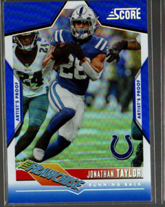 2023 Score The Franchise Artist's Proof #14 Jonathan Taylor /35 
