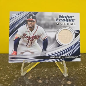 2023 Topps Update - Ozzie Albies - Major League Materials Relic BRAVES - Picture 1 of 2