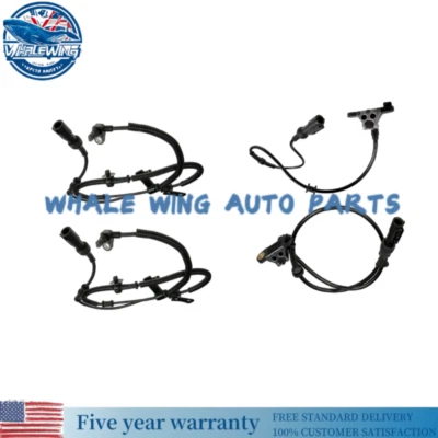 4 ABS Wheel Speed Sensor Front Rear Fit Ford Explorer Mercury Mountaineer 06-10 - Image 1 of 4