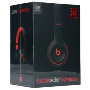NUEVOS SELLADOS Bea-ts Solo3 Auriculares Inalámbricos Colección Década Defiant Negro Rojo - Imagen 1 de 5