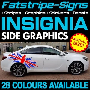 passend für Vauxhall (Opel) Insignia Grafik Aufkleber Streifen Decals VXR OPEL TURBO V6 - Bild 1 von 2