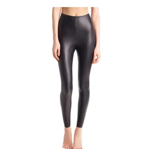 NEW Commando Perfect Control Faux Leather Leggings in Black - Size L #1896 - Picture 1 of 6