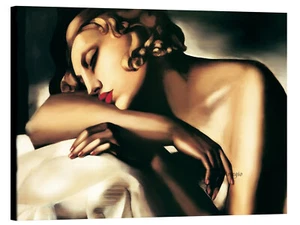 Tamara De Lempicka The sleeper Kunst art il dormiente artwork A5LT5 - Picture 1 of 3