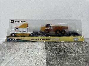 ERTL John Deere Hauler Semi & Dump Truck 1:64 DieCast NIB #35580 Tractor Trailer