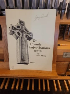 * Paul Manz: 10 Chorale Improvisations, set 8; organ (Concordia) - Picture 1 of 1