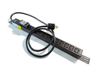 8x C19 Mining PDU For Rackmount Server with L6-30P 30A 250V KASPA BTC AI NVIDIA - Picture 1 of 4