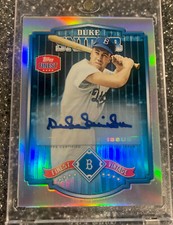 2014 Finest Vintage Refractors Auto Signed Duke Snider FVDS Brooklyn Dodgers /15