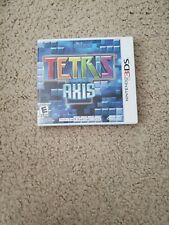 Tetris Axis (3DS, 2011) | Very Good Condition | Tested and Working | CIB w Books