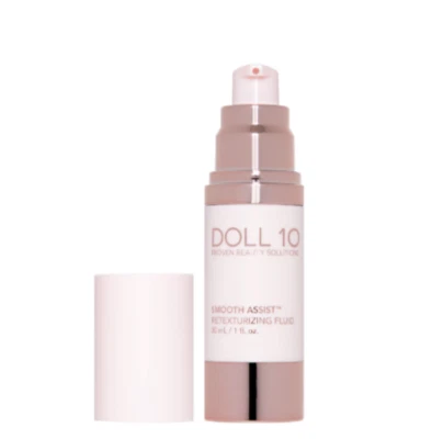 Doll 10 Smooth Assist Retexturizing Fluid "LIGHT/MEDIUM" Shade 30ml / 1oz - New