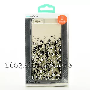 X-Doria Scene Plus Case Cover for iPhone 6 Plus iPhone 6s Plus Gold Digital Dust - Picture 1 of 4