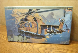 HASEGAWA MIL Mi-24 HIND-A HELICOPTER 1/72 SCALE MODEL KIT #K019 - Picture 1 of 2