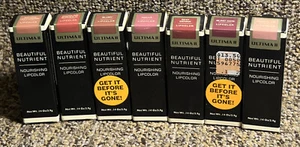 Ultima II Beautiful Nutrient Nourishing Lipcolor ~ Choose Shade ....NIB - Picture 1 of 8