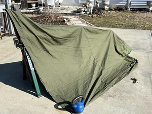 Vintage 1950s Girl Scout Lite But Rite Trail Tent W/ Bag 9’3”L X 5’9”H - Picture 1 of 11