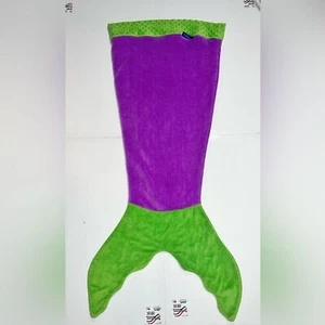 Blankie Tails Mermaid Blanket Purple and Green - Picture 1 of 3