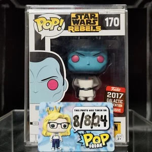 FUNKO POP! Bobble RARE Star Wars #170 Grand Admiral Thrawn Exclusive [VAULTED] - Picture 1 of 8