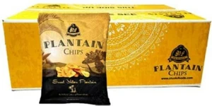 Olu Olu SWEET YELLOW Plantain Chips 60g x 12 packets - Picture 1 of 1