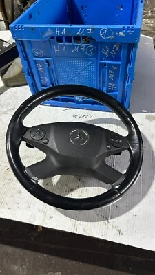 MERCEDES-BENZ E-KLASSE W212  Lenkrad Schwarz Leder 9E38 A2124600303 TRW - Bild 1 von 3