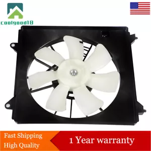 Right Side Radiator Cooling Fan For 2013 2014 2015 2016 2017 Honda Accord 2.4L - Foto 1 di 10