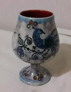 VASE CÉRAMIQUE VINTAGE SIGNÉ ÉMILE ROCHER - Bild 1 von 6