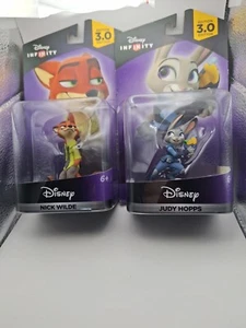 NEW Disney Infinity 3.0 Zootopia figures Judy Hopps & Nick Wilde Wii U PS3 Xbox - Picture 1 of 10