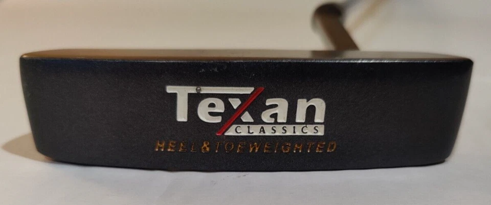 Texan Classics Heel and Toe Weighted Right Handed Putter Black w/ Steel Shaft - Image 1 of 4