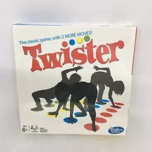 Twister THE CLASSIC GAME WITH 2 MORE MOVES By Hasbro BRAND NEW SEALED Free Post - Picture 1 of 4