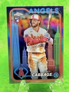 Trey Cabbage RC - Big Apple Refractor - 2024 Chrome Fanatics Fest Exclusive #226 - Picture 1 of 12