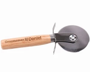 Personalized Pizza Cutter Custom Pizza Slicer Tomato Pie Lover Gift Weddings - Bild 1 von 1