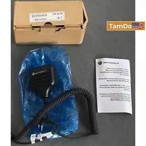 OEM Motorola HKLN4606A Clip-On Push-To-Talk Remote Speaker Microphone - Zdjęcie 1 z 4