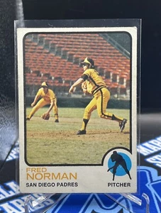 Tarjeta de béisbol 1973 Topps Fred Norman #32 San Diego Padres en muy buen estado++ (B) - Imagen 1 de 2