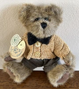 Boyds Bears 20th Anniversary Mathew H. Bear 8 Zoll Plüschbär 1999 ~ Neu mit Etikett - Bild 1 von 8
