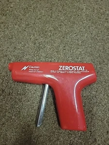 ZEROSTAT Discwasher Red Gun to Remove & Clean Vinyl Records LP Vtg - Picture 1 of 5