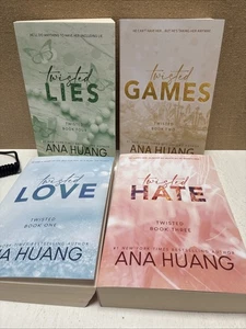 Twisted Games - Special Edition by Ana Huang 2021 ADULT paperbacks-All 4 Books - Foto 1 di 6