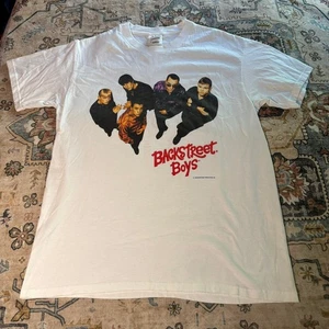 T-shirt vintage Y2k Backstreet Boys Tour concerto taglia media 1998 maglietta grafica - Foto 1 di 9