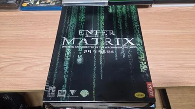 Enter The Matrix Old PC Game CD Korea Big Box Set (The 2 CDs Are Factory Sealed) - Image 1 of 4