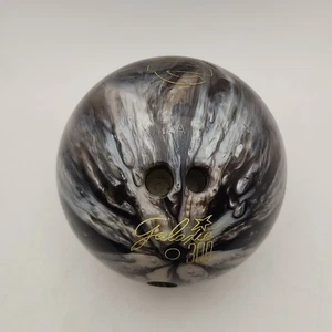 Galaxie 300 Deep Purple Black Marble Swirl Bowling Ball 10 Lbs - Picture 1 of 4