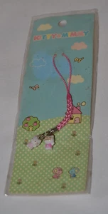 Nuevo en Paquete De Colección 2006 Sanrio Hello Kitty KT Mini 2 Mascota Cremallera Dije Teléfono Llavero - Imagen 1 de 4