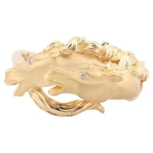 Carrera Y Carrera Ring Diamant 18K Gelbgold Pferd Größe 6 - Bild 1 von 11