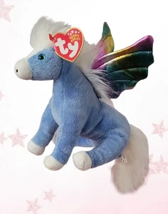 💙 PEGASUS 💙 2002 TY Beanie Babys - Neu mit Etikett - Bild 1 von 6