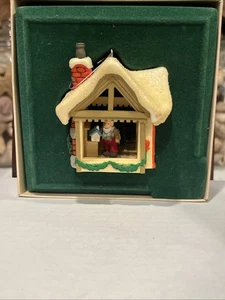 1982 SANTA'S WORKSHOP VINTAGE HALLMARK ANDENKEN ORNAMENT - Bild 1 von 6