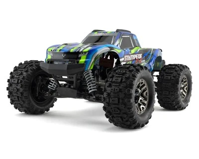 Traxxas Stampede 4x4 VXL Brushless RTR 1/10 4WD Monster Truck (Green) - Image 1 of 4