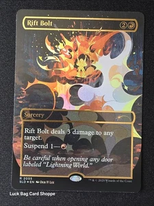 Rift Bolt (2055) (Raised Foil) Secret Lair Drop Foil - Picture 1 of 1