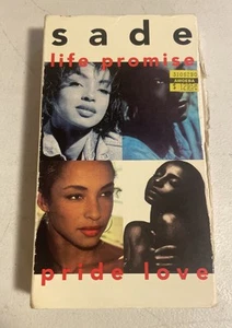Rare SADE Life Promise Pride Love VHS 1993 68 minutes Music Video Sony EUC! - Picture 1 of 3