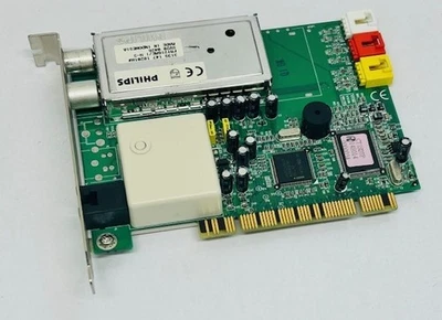 Medion CTX908_V3 20009683 Philips FMD1216ME/I Data/Fax Modem PCI TV-Tuner Card - Image 1 of 4